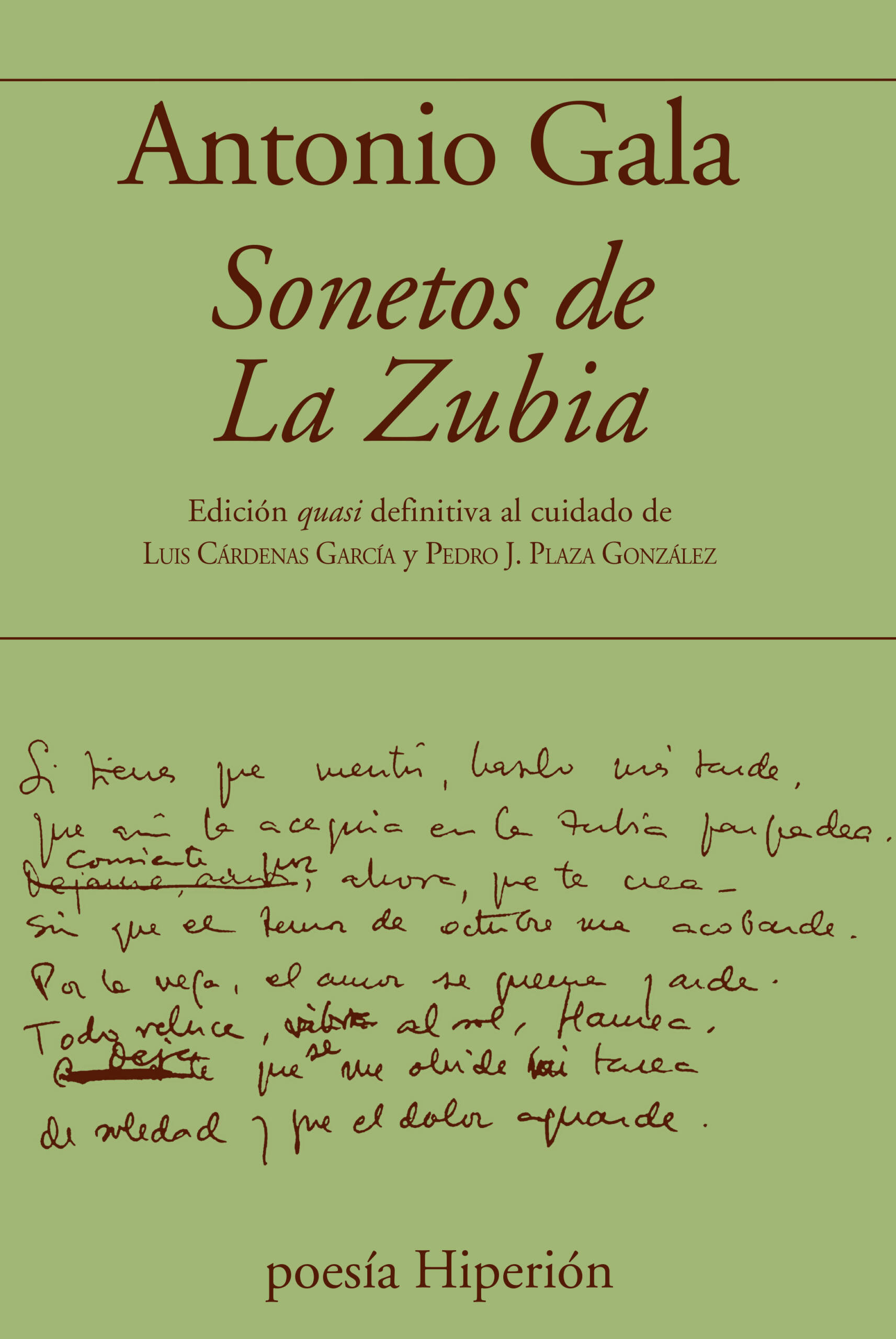 SONETOS DE LA ZUBIA