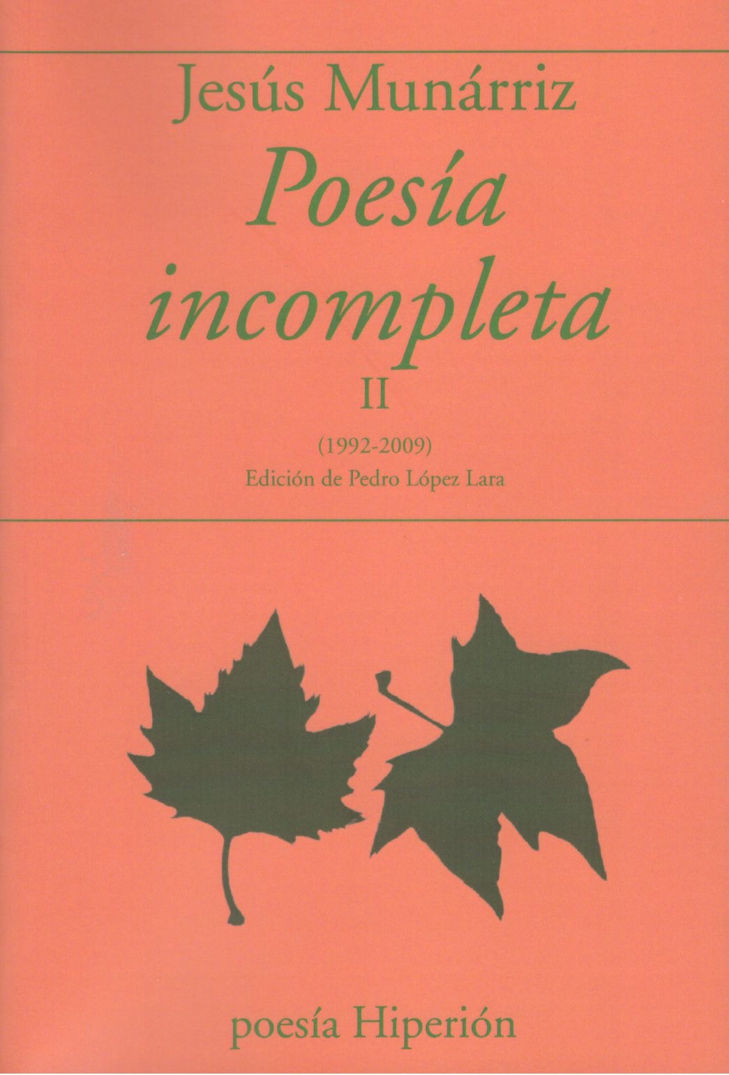 POESÍA INCOMPLETA II